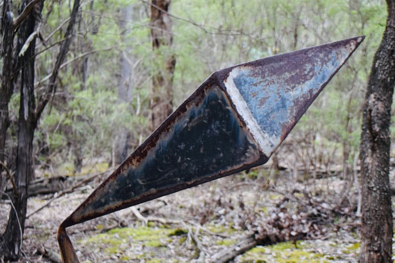 Scrap metal for outdoor decoration by Tread Sculptures in Melbourne, Australia