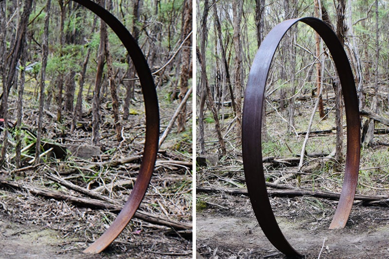 Reclaimed metal art sculpture made by Tread Sculptures in Melbourne, Australia