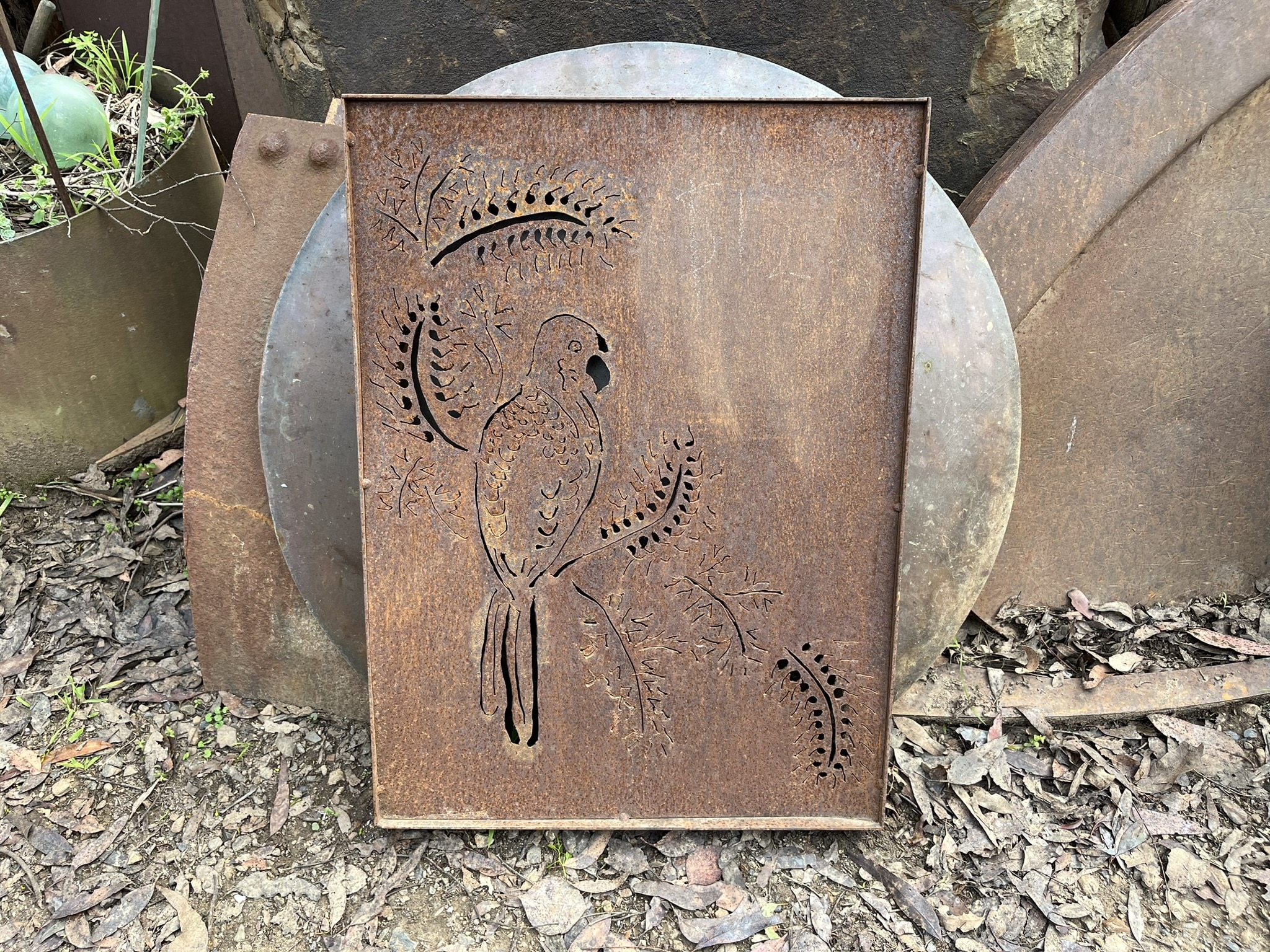 Unique stencil designs for artistic metalwork or custom creations.